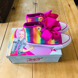 JoJo Siwa High Top Sneakers (NIB)